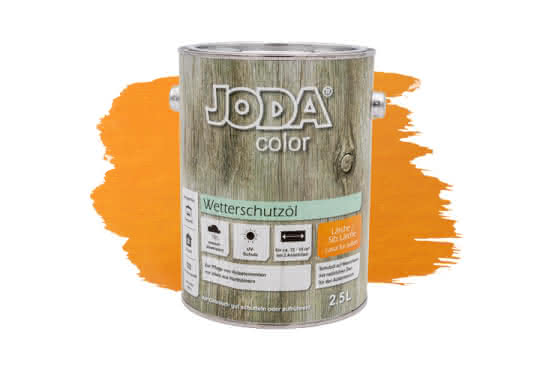 Joda Color Wetterschutzöl 2,5 Liter Lärche/Sibirische Lärche 2,5 Liter | Lärche/Sibirische Lärche