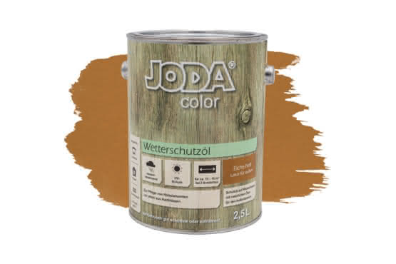 Joda Color Wetterschutzöl 2,5 Liter Eiche hell 2,5 Liter | Eiche hell