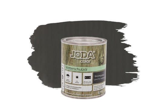 Joda Color Wetterschutzöl 0,75 Liter Basaltgrau 0,75 Liter | Basaltgrau