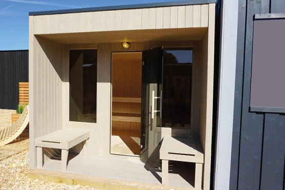 Aussensauna Ascheberg 