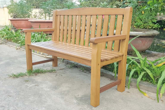 Melbourne Gartenbank aus Eukalyptus, FSC-zertifiziert (FSC 100%) 