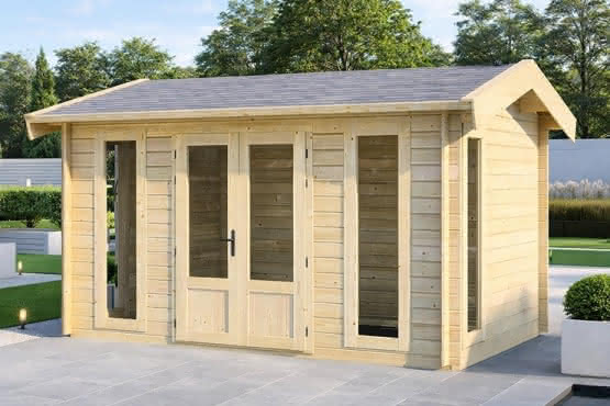 Gartenhaus Holz Engvik 400 x 300 cm 