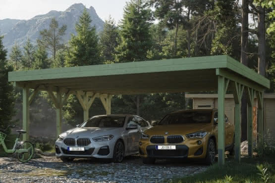 Doppelcarport Büsum | Breite: 605 cm 