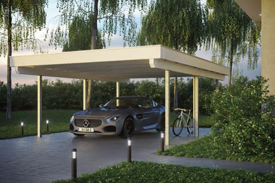 Carport Frankfurt | Breite 505 / 498 cm 