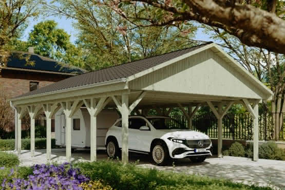 Doppelcarport Würzburg| Breite: 605 cm 