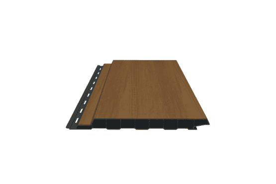 PVC-Fassaden-Standardprofil, foliert, 17x180x6000 mm desert oak Desert Oak