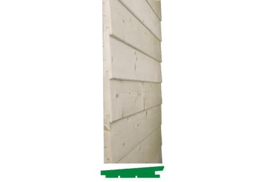 Fassadenprofil sägerau,Fichte naturbelassen 