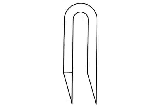 Schlaufen / Krampen Stahl verzinkt 