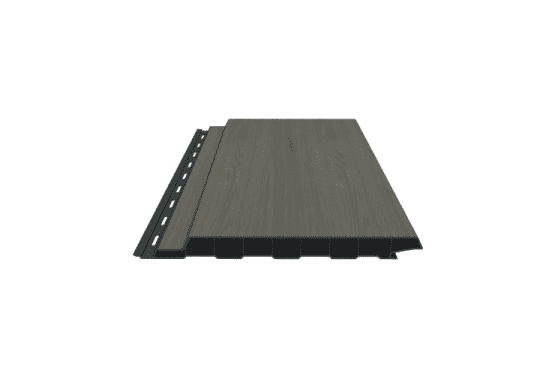PVC-Fassaden-Standardprofil, foliert, 17x180x6000 mm grey amanita oak Grey Amanita Oak