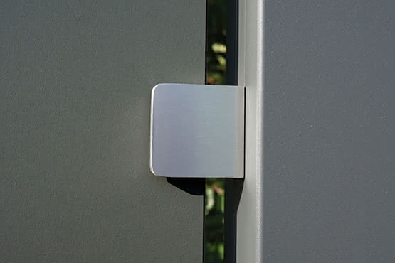 HPL Halter-Set, 6 Stück aus Edelstahl HPL Halterset