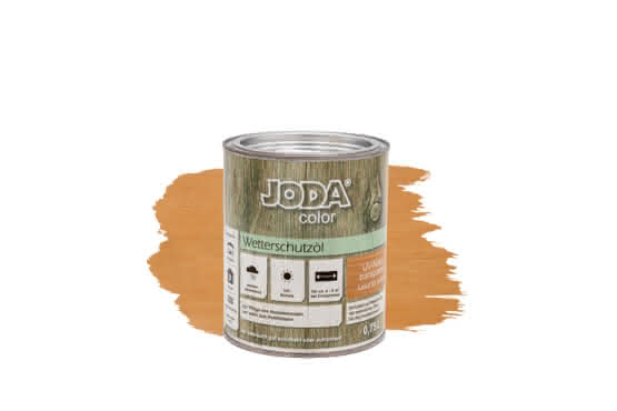 Joda Color Wetterschutzöl 0,75 Liter UV-Natur transparent 0,75 Liter | UV-Natur transparent