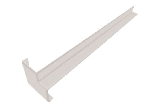 Innenecke für Hartschaum-Winkel Topline 9 mm weiß 400 mm 