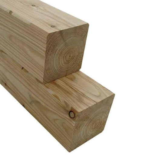 Gehobeltes Lärchen Konstruktionsholz KD 135 x 135 mm | 3,00 m