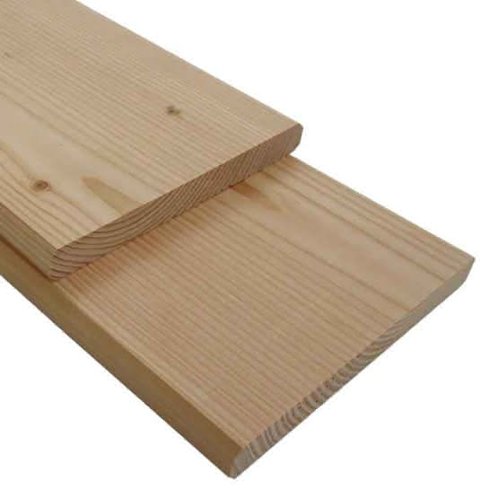 Gehobeltes Lärchen Konstruktionsholz KD 22 x 190 mm | 4,00 m