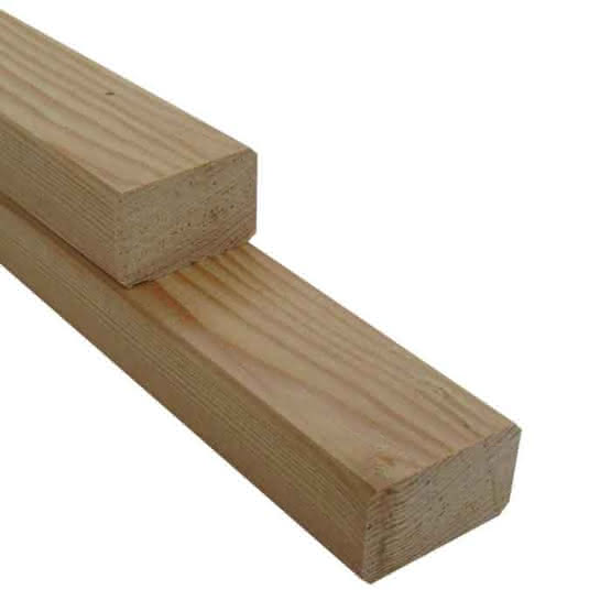 Gehobeltes Lärchen Konstruktionsholz KD 34 x 54 mm | 4,00 m