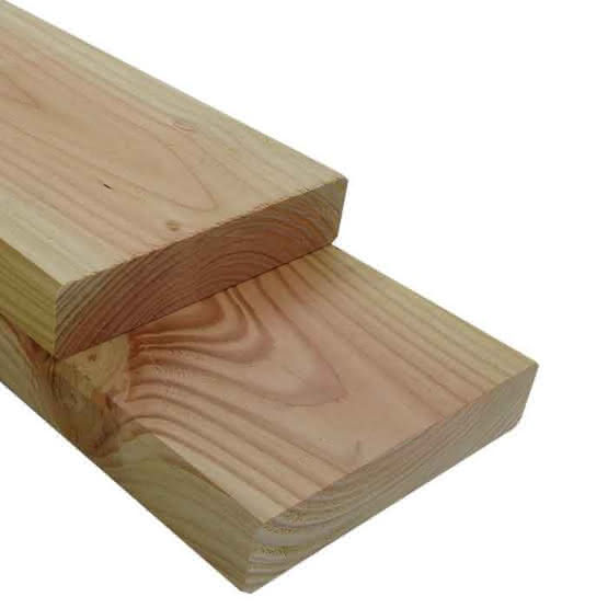 Gehobeltes Lärchen Konstruktionsholz KD 40 x 190 mm | 5,00 m