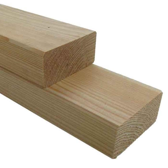 Gehobeltes Lärchen Konstruktionsholz KD 50 x 110 mm | 3,00 m