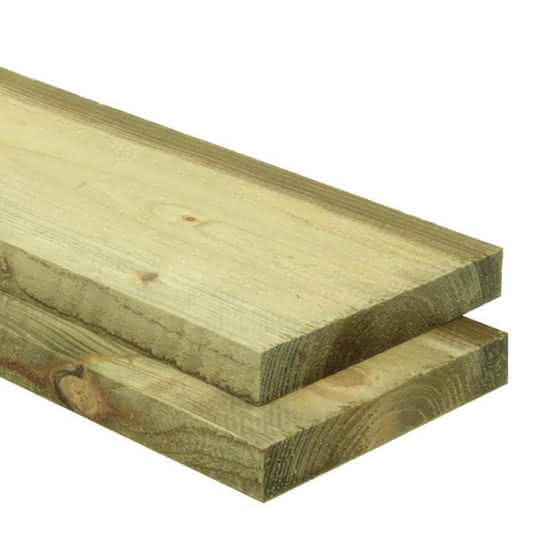 Schnittholz Kiefer/Fichte KDI 25x150 mm 5,00 m 25 x 150 mm | 5,00 m