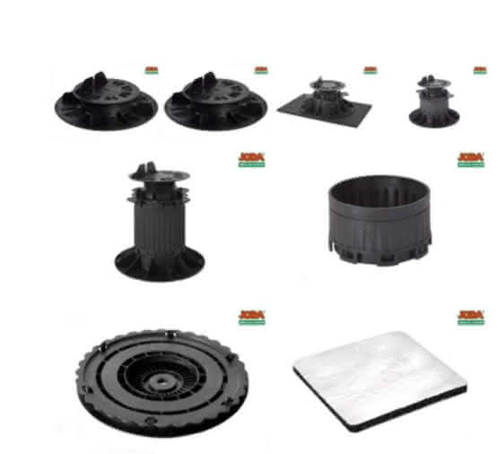 Terrassen-Stellfuß-System 