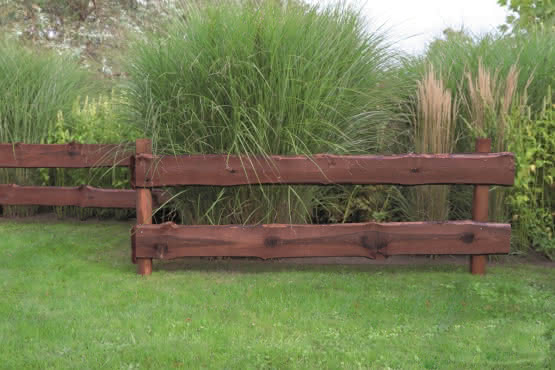 24 mm Bonanza-Zaun Bretter sägerau Kiefer KDI-braun, Länge 3,00 m 3,00 m | KDI braun