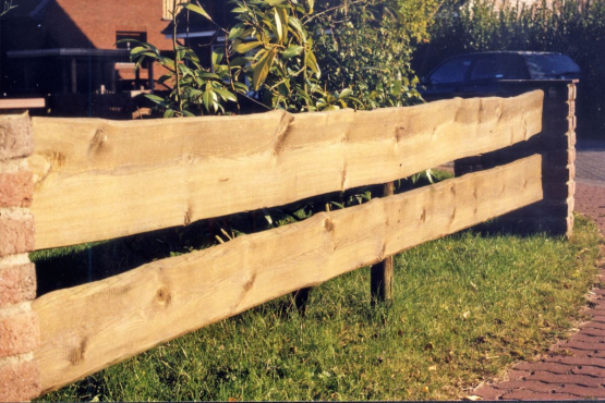 24 mm Bonanza-Zaun Bretter sägerau Nadelholz KDI-grün, Länge 2,50 m 2,50 m | KDI grün