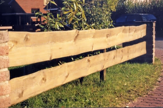 30 mm Bonanza-Zaun Bretter sägerau 