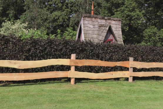 24 mm Bonanza-Zaun Bretter gehobelt Robinie 