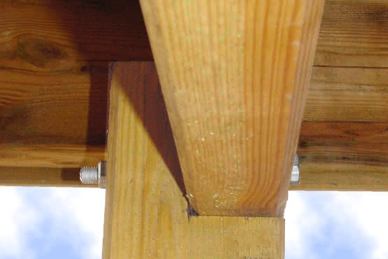 Pfosten, ausgeklinkt | 13,5x13,5 cm 