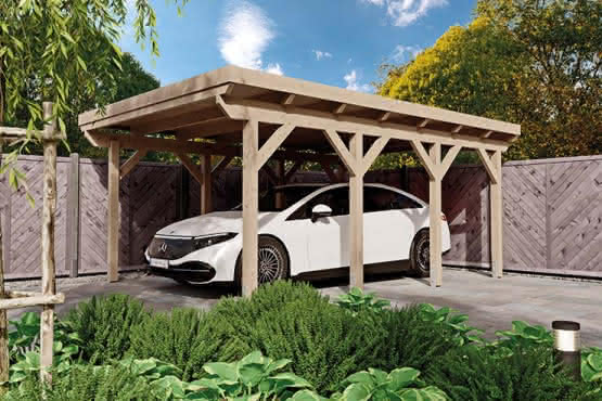 City Carport 1, Größe 400 x 560 cm City Carport 1