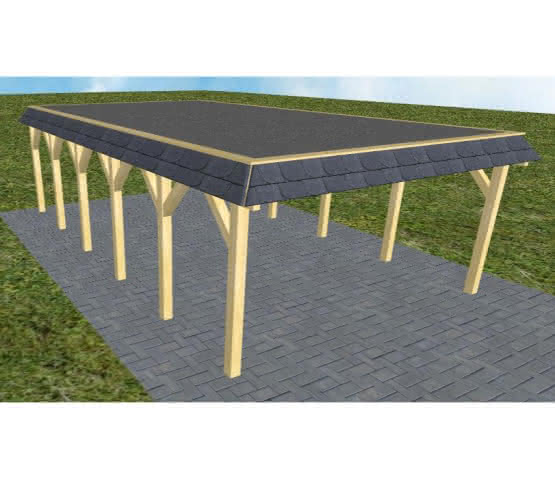 Glücksburg LF classic 505x879 cm Lang (879 cm) | Foliendach | Kiefer KDI