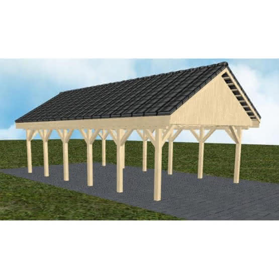 Minden LD master 505x903 cm Lang (903 cm) | komplett | Fichte KVH natur