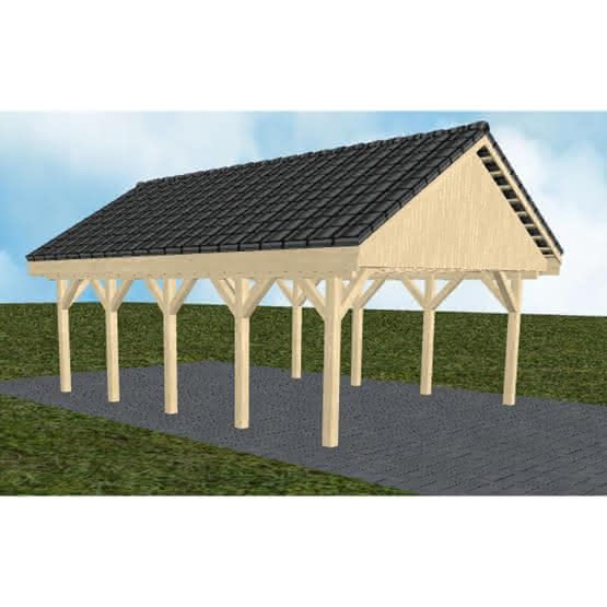 Minden MD master 505x723 cm Mittel (723 cm) | komplett | Fichte KVH natur