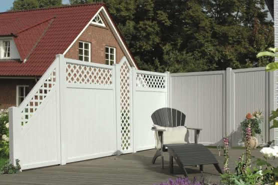 Joda Easy: Sichtschutzzaun für den Garten aus Kunststoff 