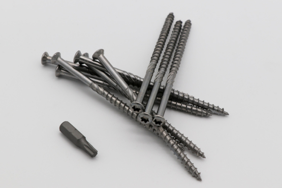 Edelstahl-Schraube "Cut" 5,0x100 mm 100 Stück T25 5,0 x 100 mm 100 Stück