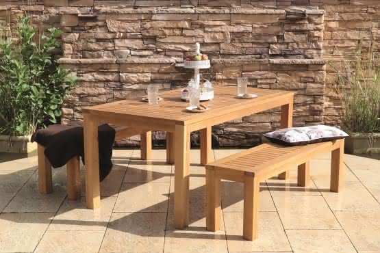 Gartengarnitur Perth Eukalyptus, FSC-zertifiziert (FSC 100%) 