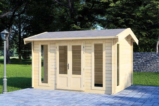 Gartenhaus Holz Engvik 400 x 300 cm 