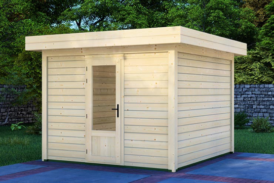 Gartenhaus 300 x 300 cm Hansnes 