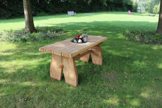 Rustika Tisch 180 cm Lärche naturbelassen Tisch 180 cm | Lärche naturbelassen