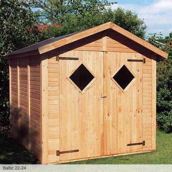 Gartenhaus - Gerätehaus -Geräteschuppen Holz 230 x 223 cm