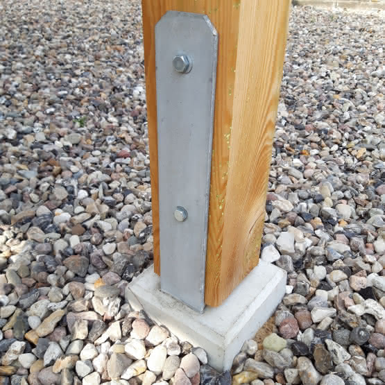 H Pfostenanker Zum Einbetonieren