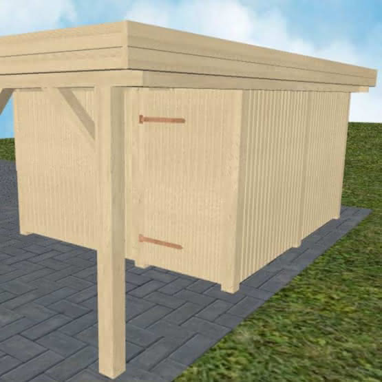 Geräteraum: Integrations-Bausatz für Joda®Carports