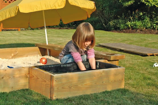 Matschfach für Moritz 