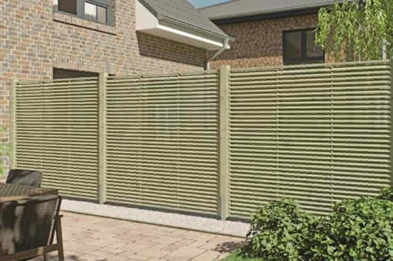 Merida 90 x 180 cm, Sichtschutzzaun aus Kiefer, kesseldruckimprägniert ca. 90 x 180 cm