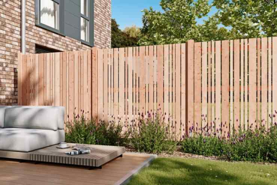 Siena Sichtschutzelemente aus Lärche/Douglasie 