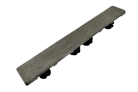 Terrassendielen-Endkappen Silver grey Silver grey
