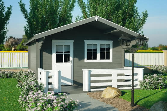 Klassisches Blockhaus 