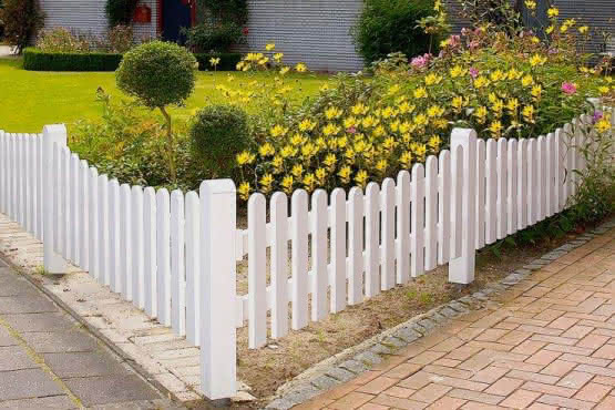 Zaunlatten Kunststoff 