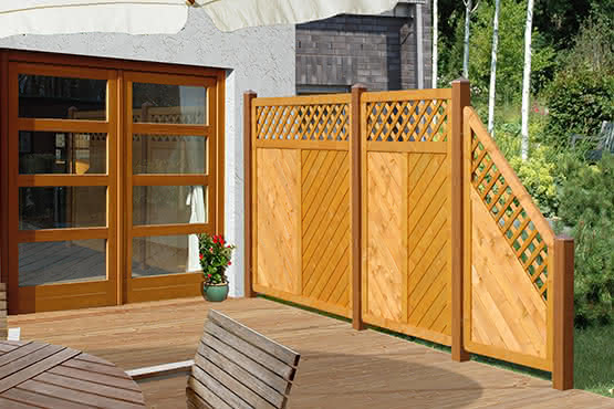 Sichtschutzelement Lugano Fichte Pinie 