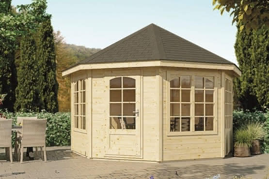 8-Eck Pavillion Grunewald Typ 2 Ø 487 cm 