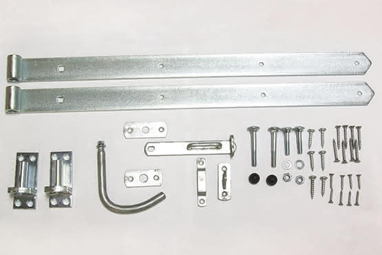 Sichtschutz-Türbeschlag gerade 